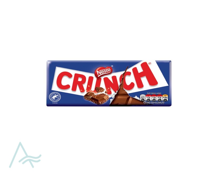 NESTLE CRUNCH MILK BLOCK 100g
